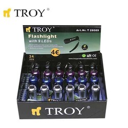 TROY 28089 LED El Feneri (24 Adet, Standlı) - 7