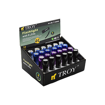 TROY 28089 LED El Feneri (24 Adet, Standlı) - 1