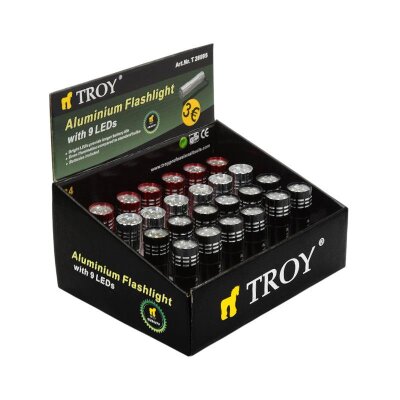 TROY 28095 Aluminum Flashlight, 1 Pcs - 5