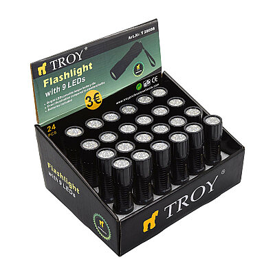TROY 28098 LED El Feneri (24 Adet, Standlı) - 1