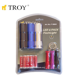 TROY 28901 LED El Feneri Seti, 6 Parça - 2