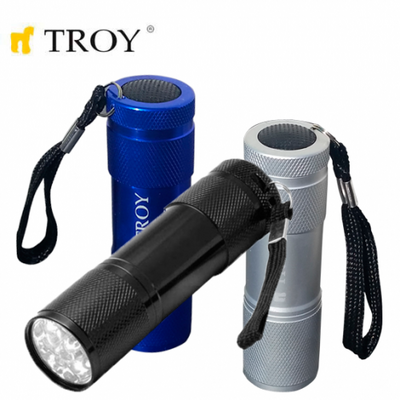 TROY 28902 LED Flashlight Set, 3 Pcs
