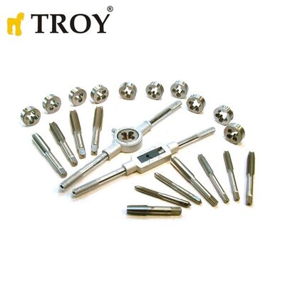 TROY 36110 Kılavuz Pafta Seti, 110 Parça TROY 36110 Kılavuz Pafta Seti, 110 Parça