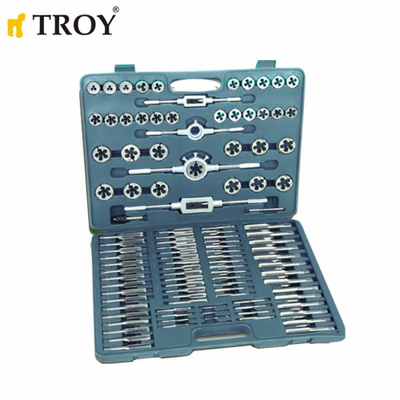 TROY 36110 Tap and Die Set, 110 Pcs