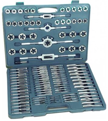 TROY 36110 Tap and Die Set, 110 Pcs - 7