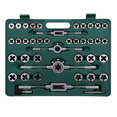 TROY 36110 Tap and Die Set, 110 Pcs - 4