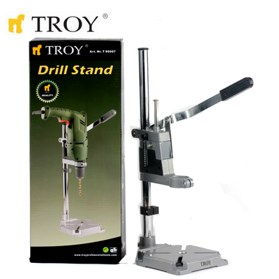 TROY 90007 Ayarlanabilir Matkap Tezgahı (420mm) TROY 90007 Ayarlanabilir Matkap Tezgahı (420mm)