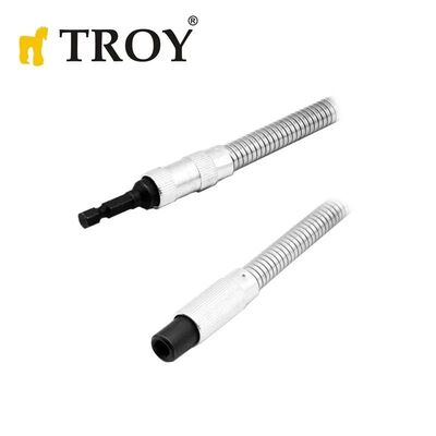TROY 90017 Esnek Şaftlı Bits Uç Tutucu, 28cm