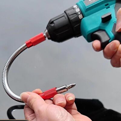 TROY 90017 Flexible Shaft Bits Extension, 28cm