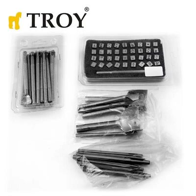 TROY 90018 Deri İşleme Alet Seti, 273 Parça