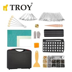 Troy 90018 Leather Crafting Tool Set, 273 Pieces - 5