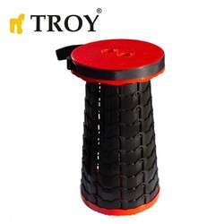 TROY - TROY 90020 Retractable Folding Stool