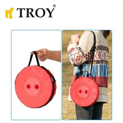 TROY 90020 Teleskopik Katlanabilir Taşınabilir Tabure - 8