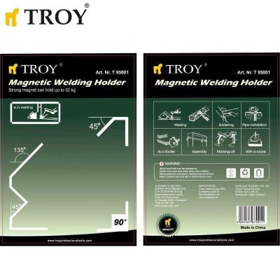 TROY 95001 Mıknatıslı Kaynak Tutucu, 32kg - 3