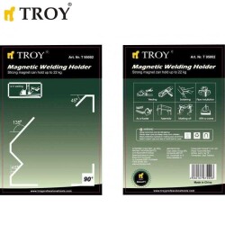 TROY 95002 Mıknatıslı Kaynak Tutucu, 22kg - 6
