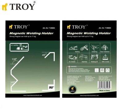 TROY 95003 Mıknatıslı Kaynak Tutucu, 11kg - 2