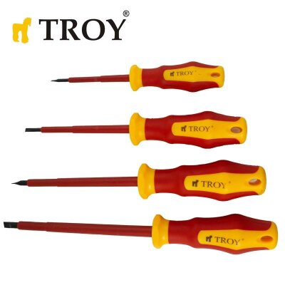 TROY 22311 VDE Screwdriver Set - 8 pieces - 7