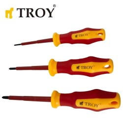 TROY 22311 VDE Screwdriver Set - 8 pieces - 8