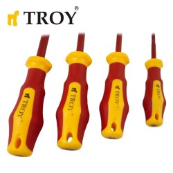 TROY 22311 VDE Screwdriver Set - 8 pieces - 9
