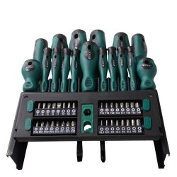 TROY 22350 Screwdriver Bits Set, 50 Pcs