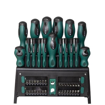 TROY 22350 Screwdriver Bits Set, 50 Pcs - 2