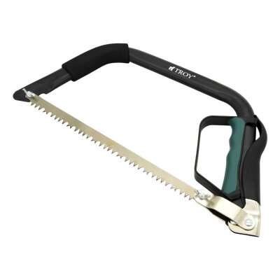 TROY 25303 Hacksaw with Two Sheets for Wood and Metal, 25.4cm - 1