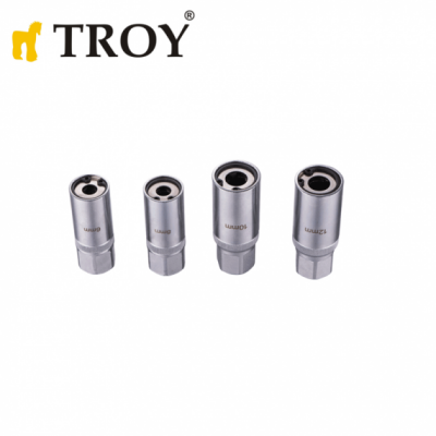 TROY 26155 Stud Extractor Set, 4Pcs 1/2"Dr. - 5