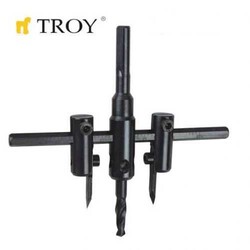 TROY 27401 Adjustable Circle Hole Cutter, 30-120mm - 3