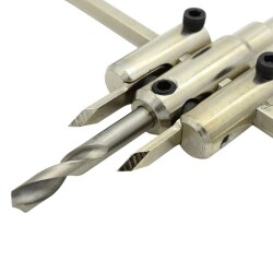 TROY 27402 Adjustable Circle Hole Cutter, 40-200mm - 3