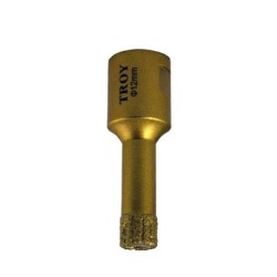 TROY 27450-12 Vacuum Brazed Diamond Core Drill for Angle Grinders, M14