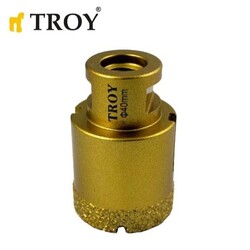 TROY - TROY 27450-40 Vacuum Brazed Diamond Core Drill for Angle Grinders, M14