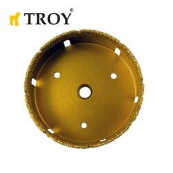 TROY 27450-80 Vacuum Brazed Diamond Core Drill for Angle Grinders, M14 - 3