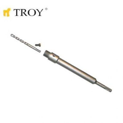 TROY 27466 SDS Plus Shank 250mm and Pilot Drill Set - 2