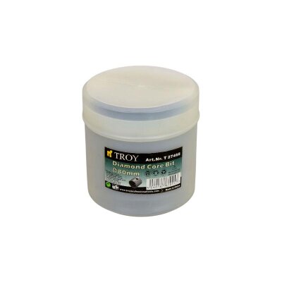 TROY 27468 Diamond Core Drill Bit, Ø 80mm - 5