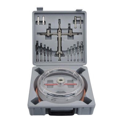 TROY 27491 Adjustable Circle Hole Cutter Set, Ø 30-120mm - 1