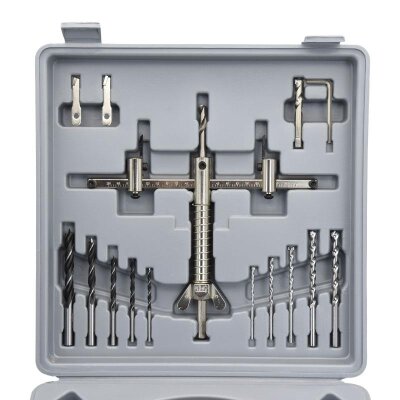 TROY 27491 Adjustable Circle Hole Cutter Set, Ø 30-120mm - 4