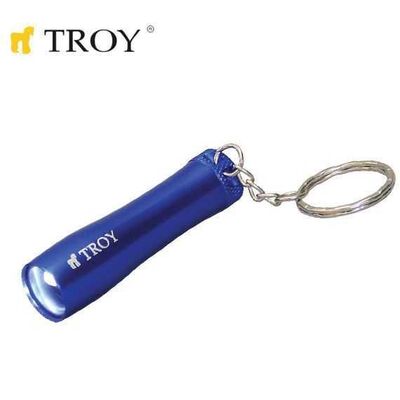 TROY 28087 Mini Flashlight with Keychain, 24 Pcs