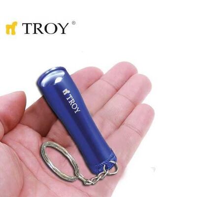 TROY 28087 Mini Flashlight with Keychain, 24 Pcs