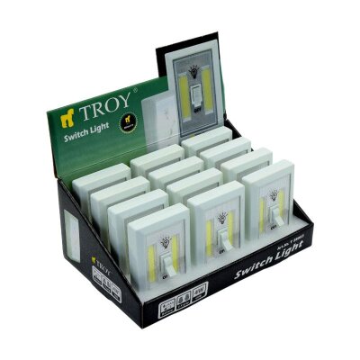TROY 28903 COB LED Wall Light Switch - 8
