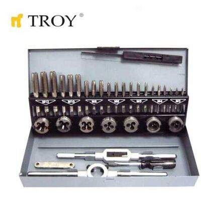 TROY 36000 Tap and Die Set, 32 Pcs