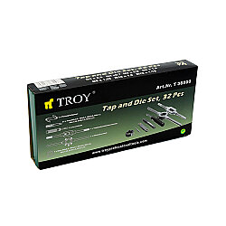 TROY 36000 Tap and Die Set, 32 Pcs - 4