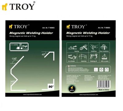 TROY 95003 Magnetic Welding Support, 11kg
