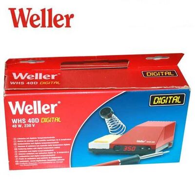 WELLER WHS 40D Lehim İstasyonu (Dijital, 100ºC - 400ºC Termostatlı, 40 Watt)