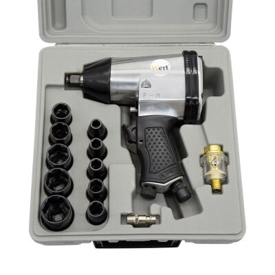WERT 1855 Havalı Somun Sıkma Seti (1/2", 17 Parça) - 3