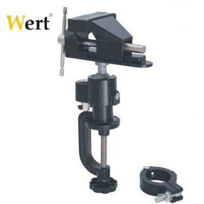 WERT 2182 Table Vice with Drill Adapter, 65mm
