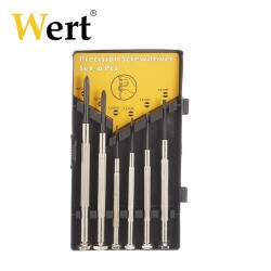 WERT 2251 Saatçi Tornavida Seti (6 Parça) - 5
