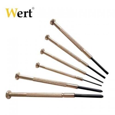 WERT 2251 Saatçi Tornavida Seti (6 Parça) - 6