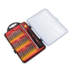 WERT 2254 Electricians Screwdriver and Bits Set, 32 Pcs