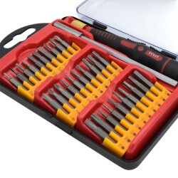 WERT 2254 Electricians Screwdriver and Bits Set, 32 Pcs - 6