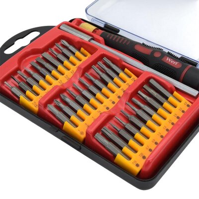 WERT 2254 Electricians Screwdriver and Bits Set, 32 Pcs - 6